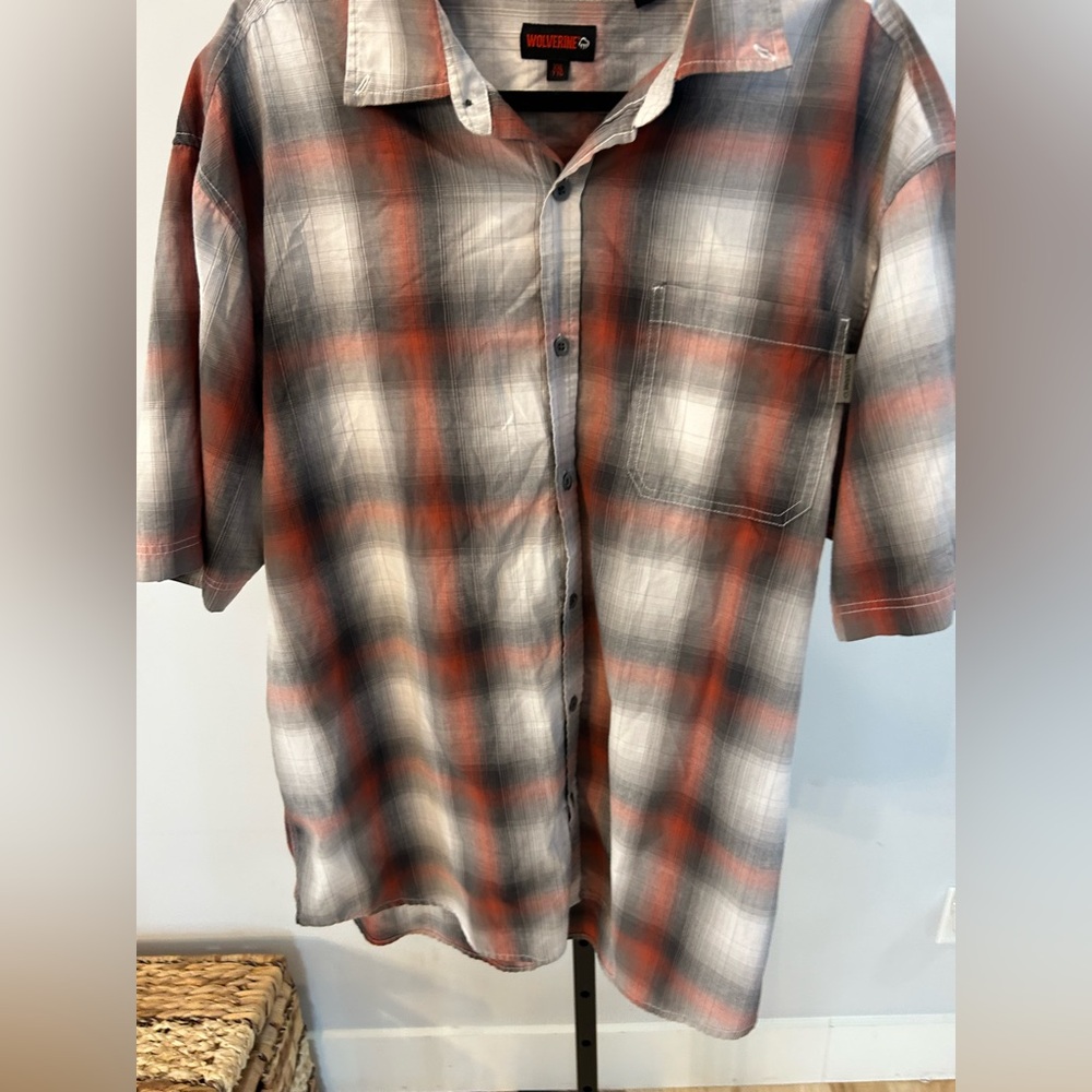 Wolverine button up shirt men’s size XXL